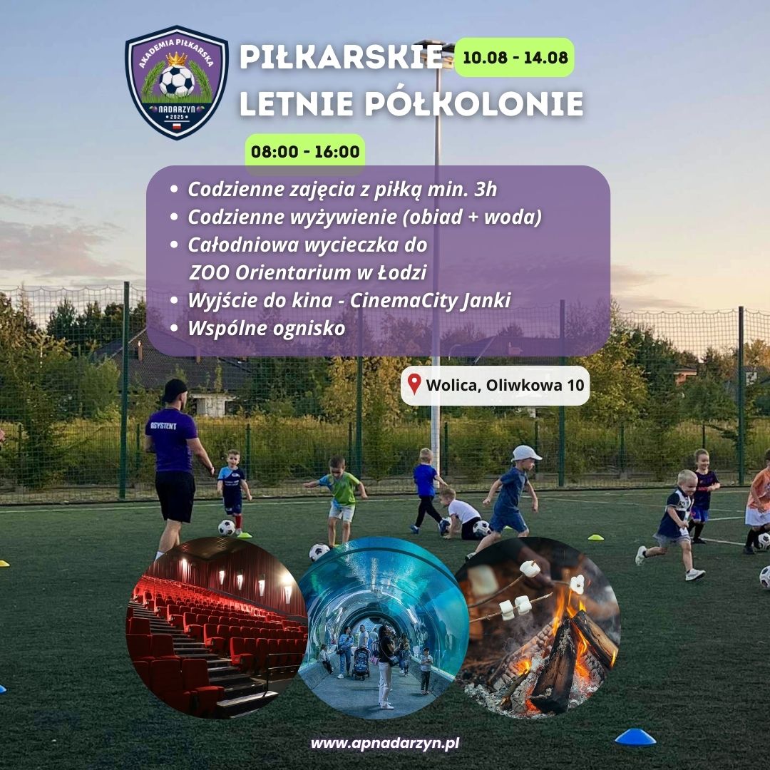 Piłkarskie letnie półkolonie 2026